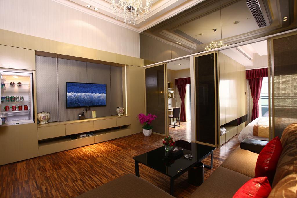 Heefun Apartment Hotel Guangzhou - Poly D Plaza Branch الغرفة الصورة