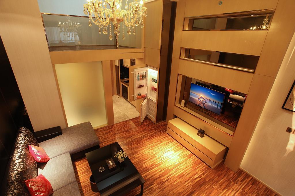 Heefun Apartment Hotel Guangzhou - Poly D Plaza Branch الغرفة الصورة
